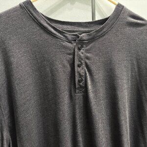 Lucky Brand Long Sleeve Slub Jersey Henley Men's 2XL